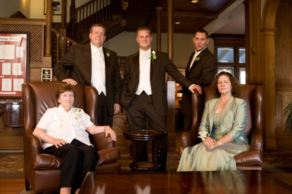 Nan in Leather Chair